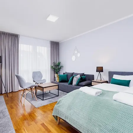 公寓 Modern Apartments Cracow Lagiewniki By Renters *
